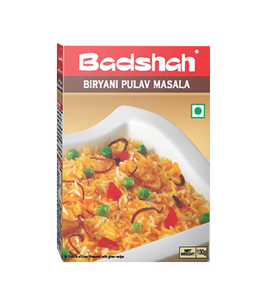 Badshah Biryani Pulav Masala 100 Gram Box