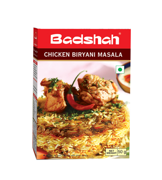 Badshah Chicken Biryani Masala 50 Gram Box
