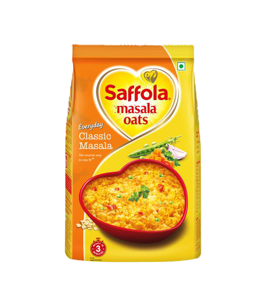 Saffola Masala Oats - Classic Masala 500 Gram Pouch