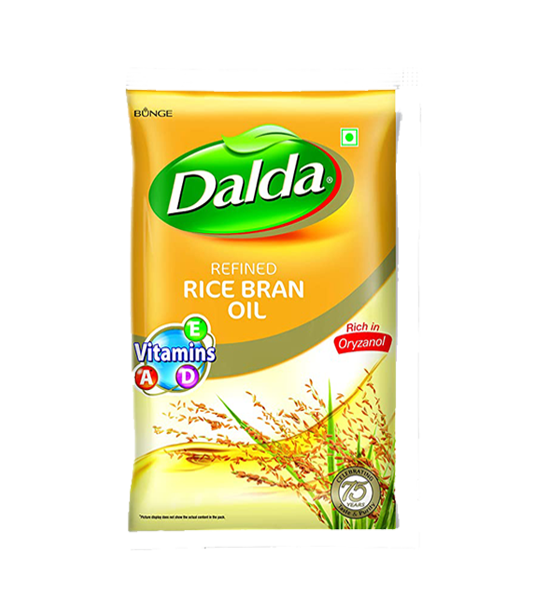 Dalda Rice Bran Oil 1 Litre Pouch