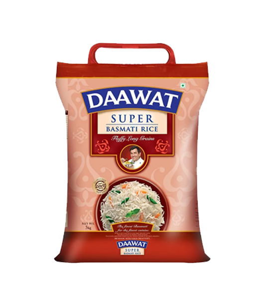 Daawat Basmati Rice/Basmati Akki - Super 5kg 