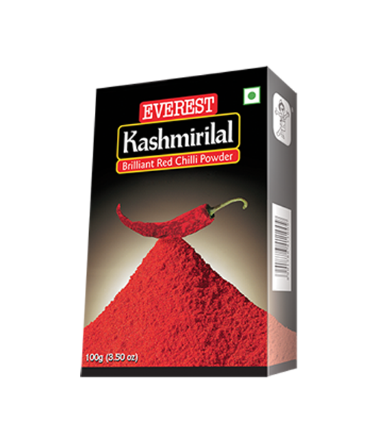 Everest  Kashmirilal Chilli Powder 50 Gram Carton