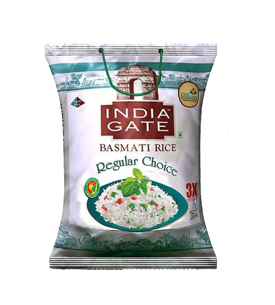  India Gate Regular Choice Basmati Rice 5kg