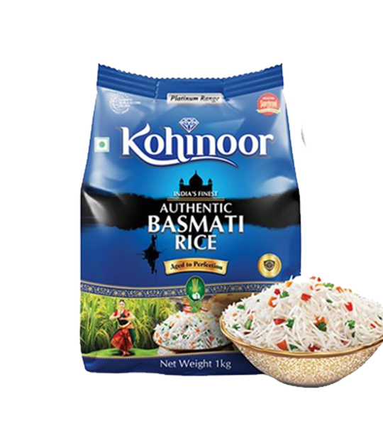 Kohinoor Basmati Rice/Basmati Akki - Traditional, Authentic, Aged 1kg