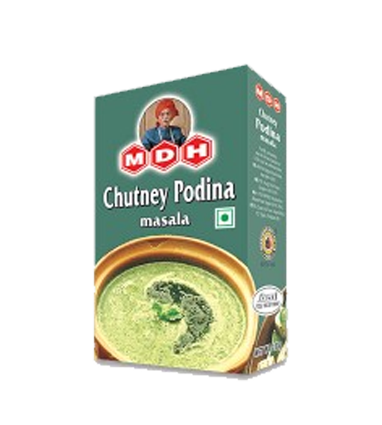 MDH Chutney Podina Masala 100 Gram Box
