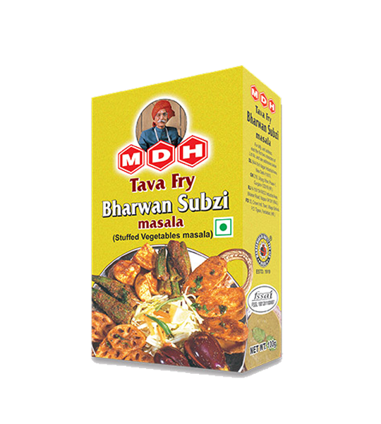 MDH Tawa Bharwan Fry Subzi Masala 100 Gram Box