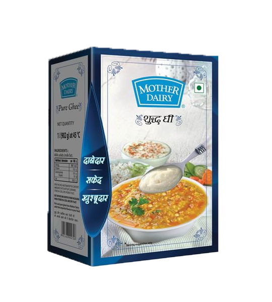  Mother Dairy Pure Cow Ghee 1 Litre Pouch