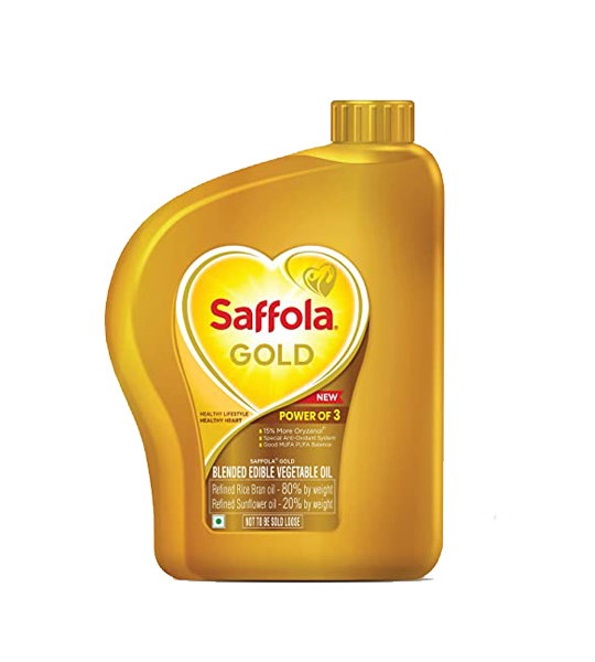 Saffola Gold Pro Healthy Lifestyle Edible Oil 1 Litre Jar