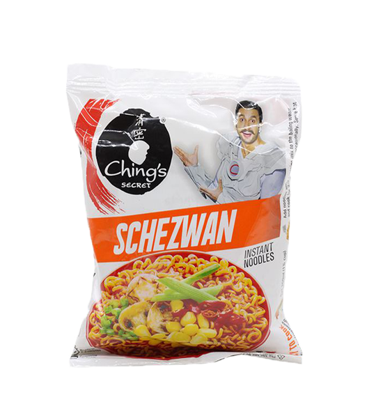 Chings Secret Schezwan Instant Noodles 60 Gram Pouch
