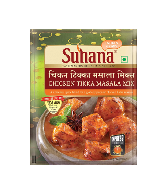 Suhana Chicken Tikka Spice Mix 80 Gram Pouch