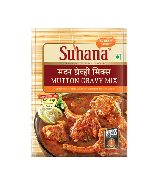 Suhana Mutton Gravy Spice Mix 80 Gram Pouch