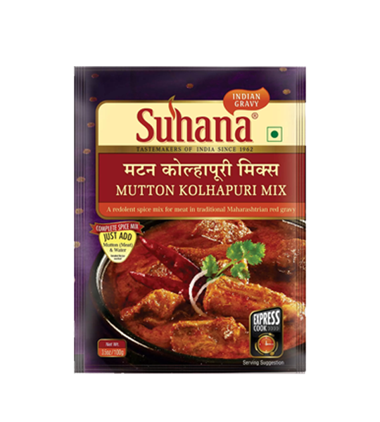 Suhana Mutton Kolhapuri Spice Mix 100 Gram Pouch