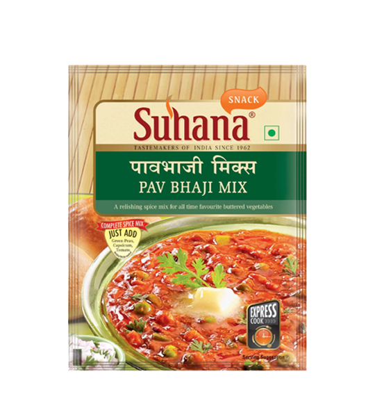 Suhana Pavbhaji Spice Mix 60 Gram Pouch