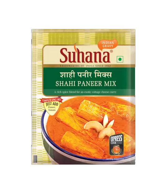 Suhana Shahi Paneer Masala Mix 50 Gram Pouch