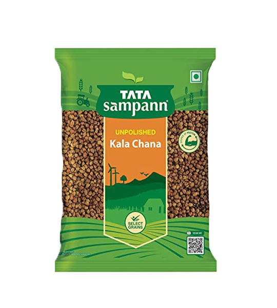 Tata Sampann Unpolish Kala Chana/Brown Chana 500gms